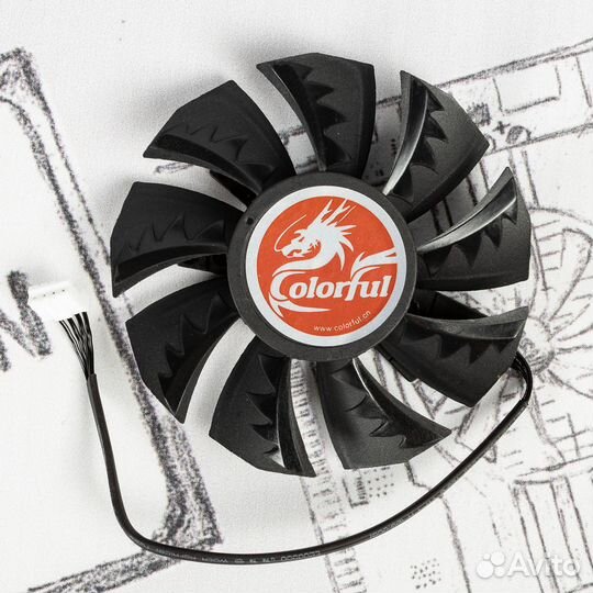 Вентиляторы для видеокарт Colorful NB 12G-V RTX