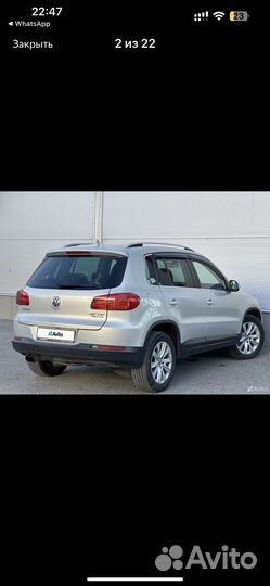 Volkswagen Tiguan 2.0 AT, 2011, 260 000 км