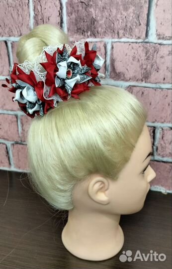 Украшение на гульку, пучок