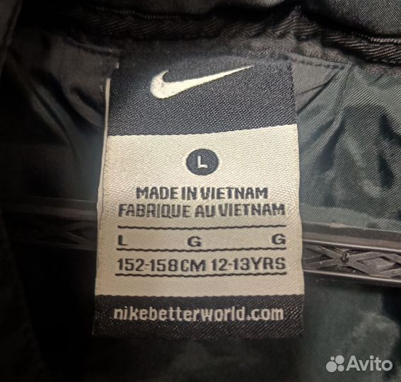 Пуховик nike для мальчика