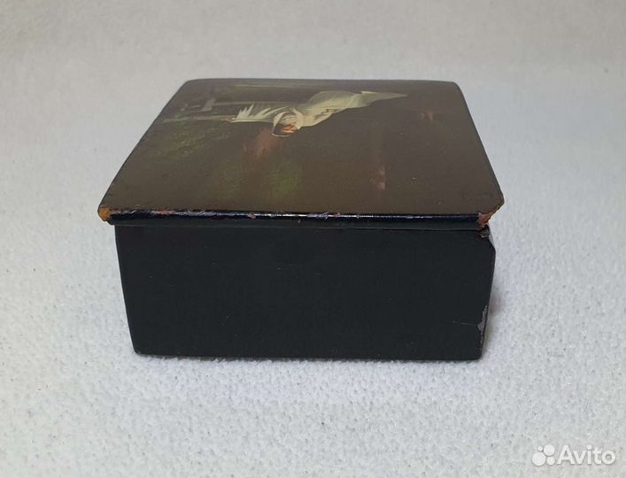 Шкатулка. Федоскино 1962 год