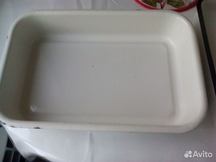 Лотки эмалированные СССР 2шт