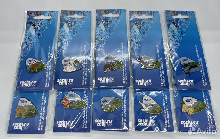 Значки Сочи - 2014 