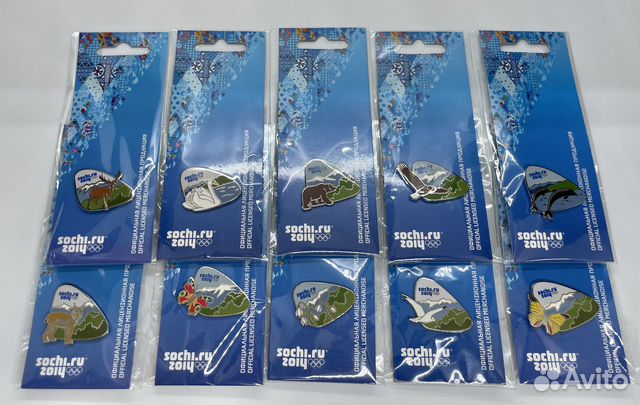 Значки Сочи - 2014 