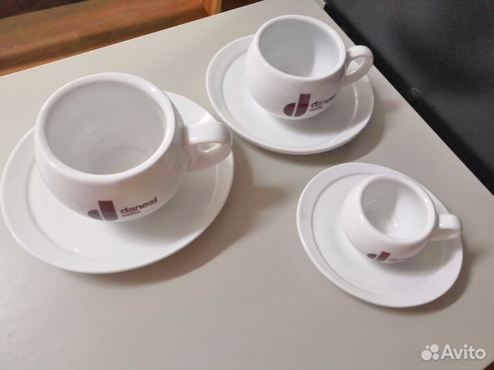 Кофейные пары Danesi разного объёма