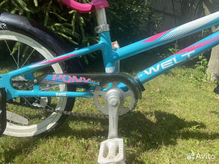 Детский велосипед Welt Pony 16 алюминий