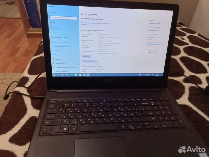 Ноутбук dell inspiron 15