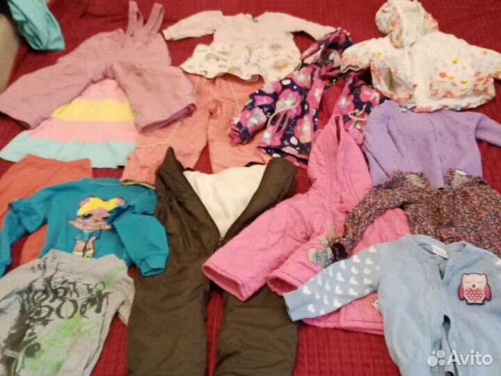 Детские вещи пакетом для девочек