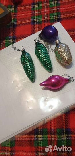 Елочные игрушки СССР