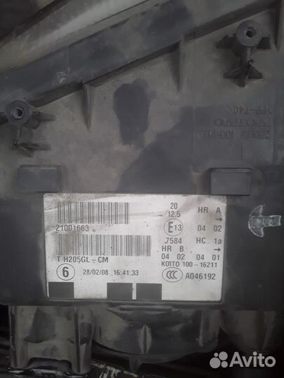 Фары на Volvo FH/FM12 FH13