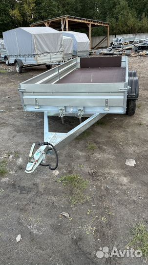 Прицеп двухосный излп 3,5х1,5 оцинкованный