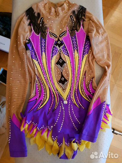 Купальник для худ.гимнастики, б/у, в хор.состоянии