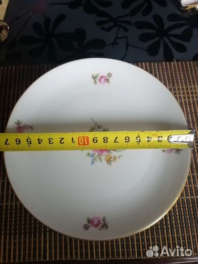 Сервиз столовый не полный, Богемия