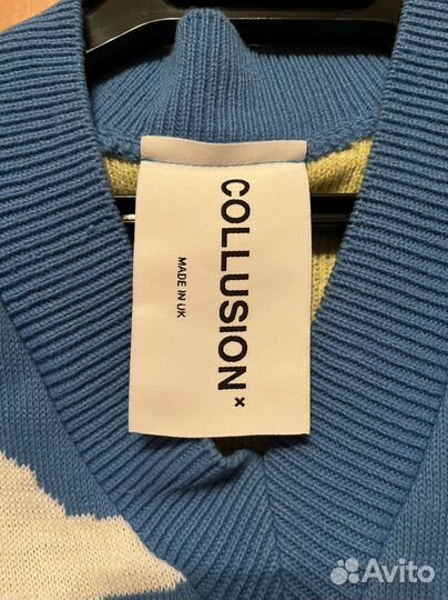 Жилет вязанный collusion