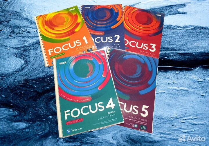 Учебники Focus 1,2,3,4,5 по английскому языку
