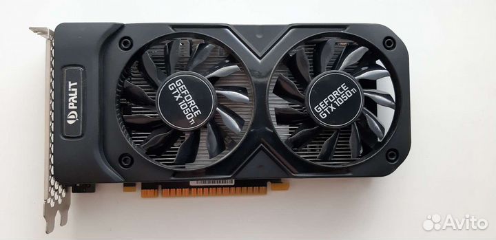 Видеокарта GTX1050ti Dual OC
