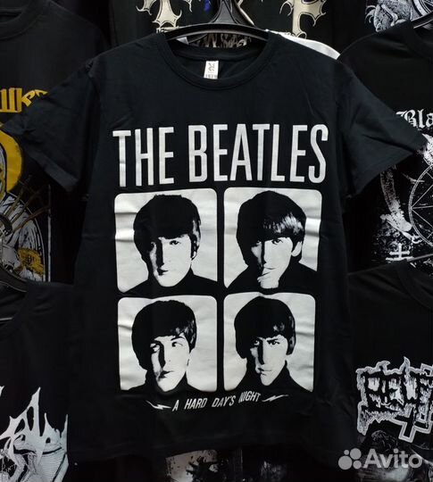 Футболка The Beatles - A Hard Day’s Night