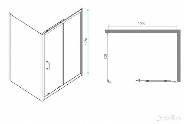 Душевой уголок RGW Passage PA-74 160x70