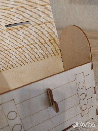 Копилка/шкатулка деревянная сундук