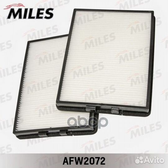 Фильтр салона BMW E39 (упак.2шт.) AFW2072 Miles