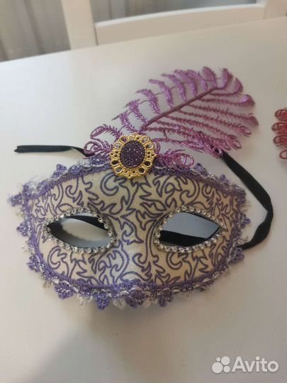 Маски маскарадные новогодние
