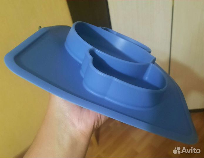 Силиконовая тарелка детская