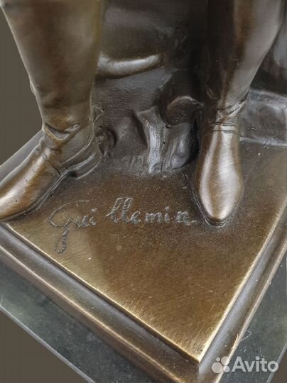 Бюст бронзовый 