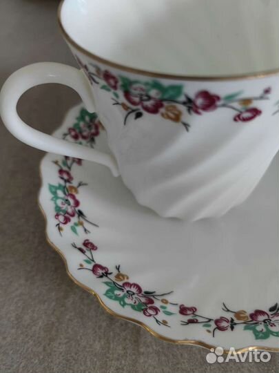 Костяной фарфор сервиз для кофе