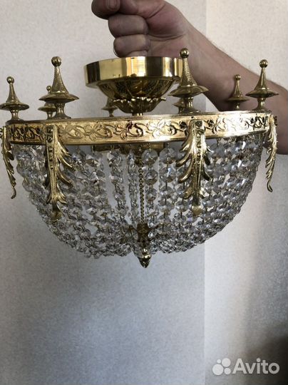 Люстра хрустальная