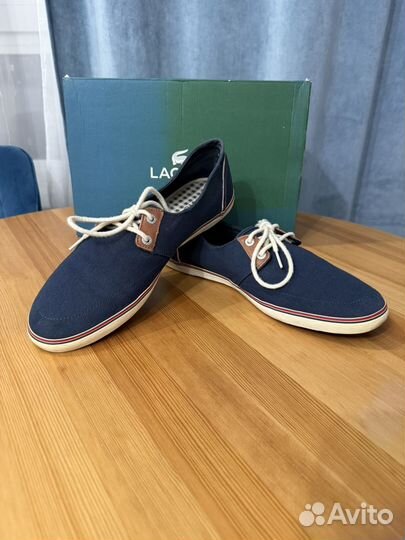 Кеды мужские Lacoste, eur 43