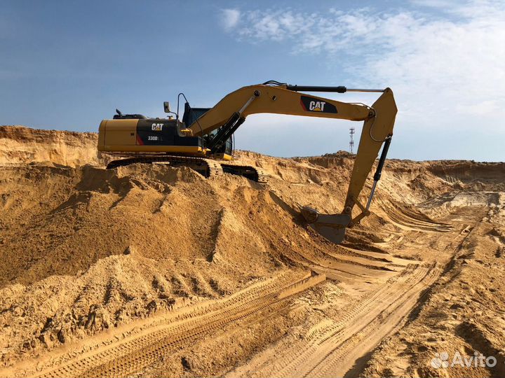 Песок карьерный