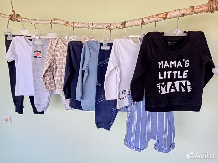 Одежда пакетом для мальчика 86/92 см