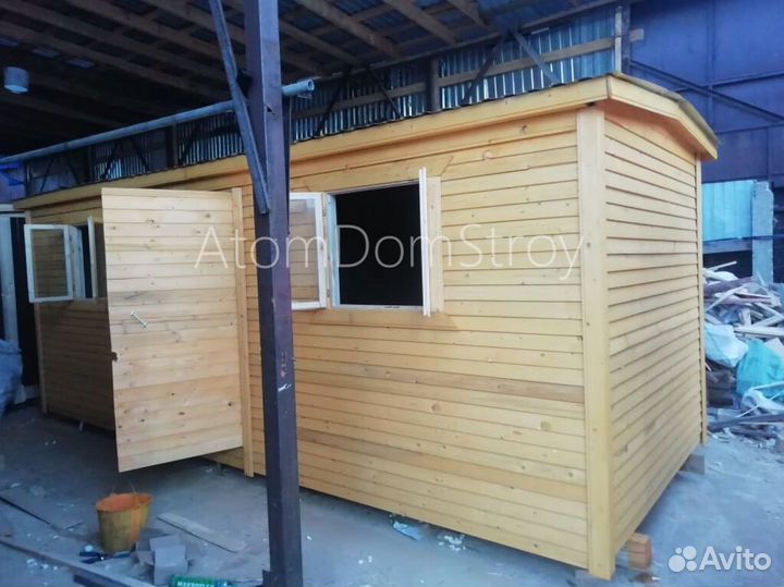 Бытовка металлическая хоз блок / С гарантией