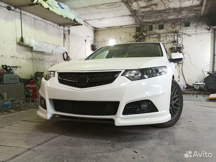 Накладка на передний бампер modulo Honda Accord 8