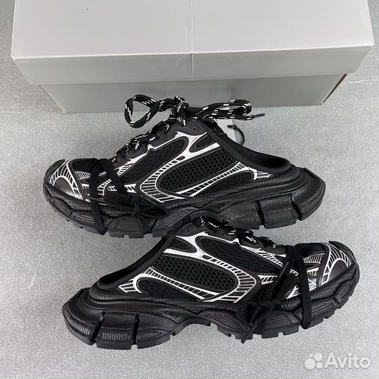 Balenciaga 3XL Mule Black