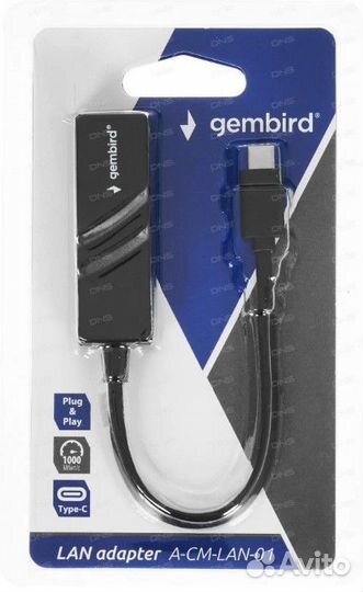 Сетевая карта (адаптер) Gembird A-CM-LAN-01