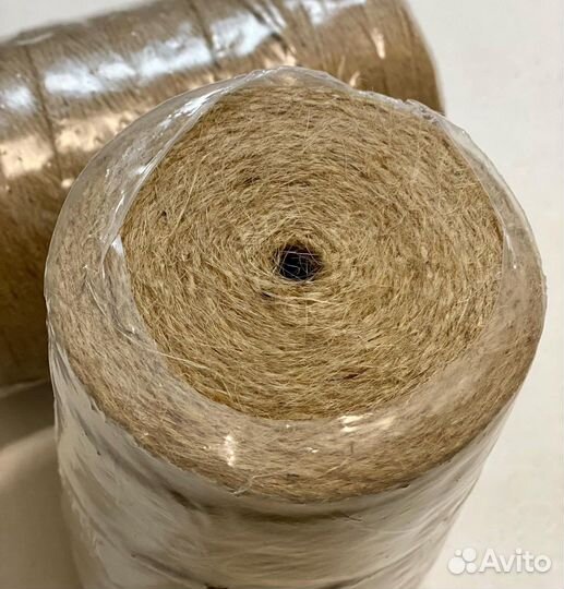 Шпагат джутовый (джут) пряжа halva