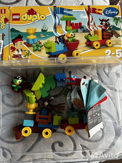 Lego duplo поезд с уифрами