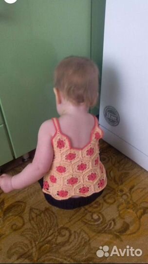 Вязаные юбки, топы, платья