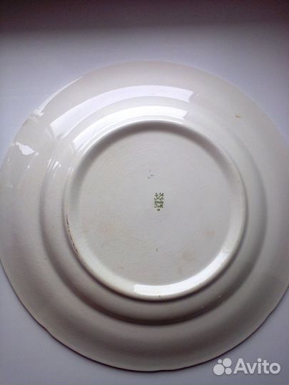 Блюдо фаянсовое большое