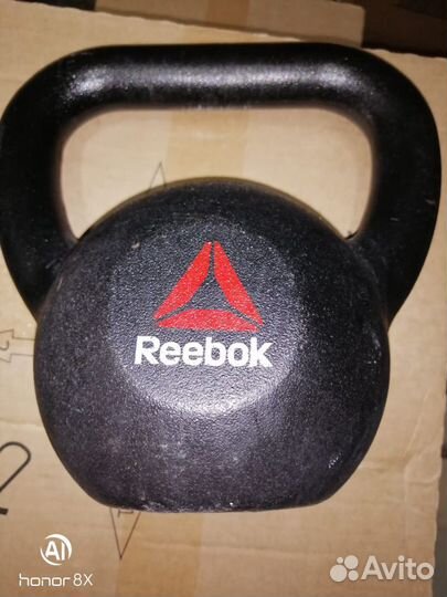 Гиря для кроссфит Reebok 12 кг