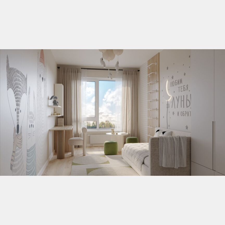 1-к. квартира, 35,6 м², 12/15 эт.