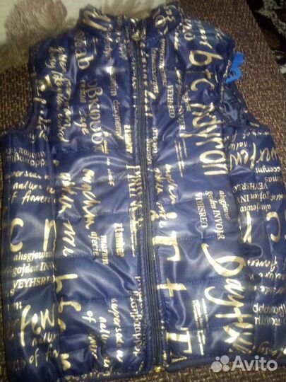 Жилетка для девочки 116-122