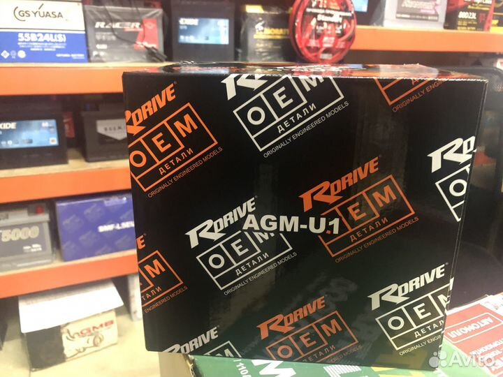 Аккумулятор RDrive OEM AGM 20Ач AGM-U1