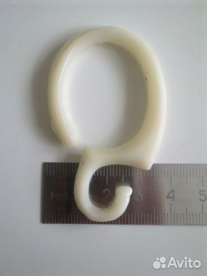 Кольца для шторы в ванную душ на дачу винтаж СССР