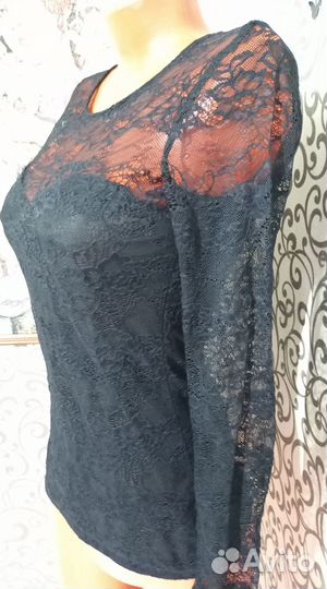 Кофточка женская кружевная 40-42