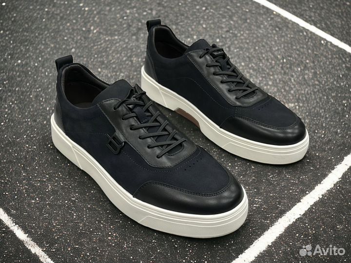 Кеды мужские кожаные 39-48