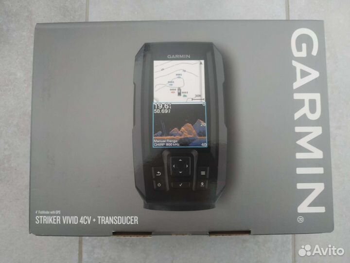 Эхолот Garmin Striker vivid 4 cv с gt20