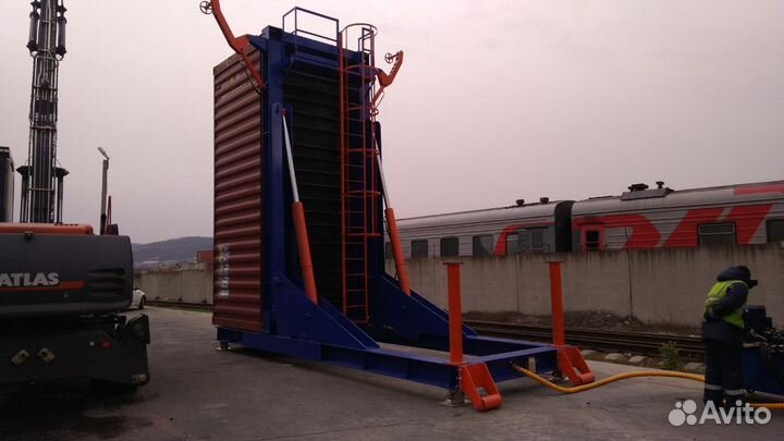 Кантователь (опрокидыватель) контейнеров серии мв