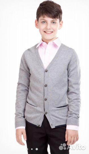 Школьный кардиган